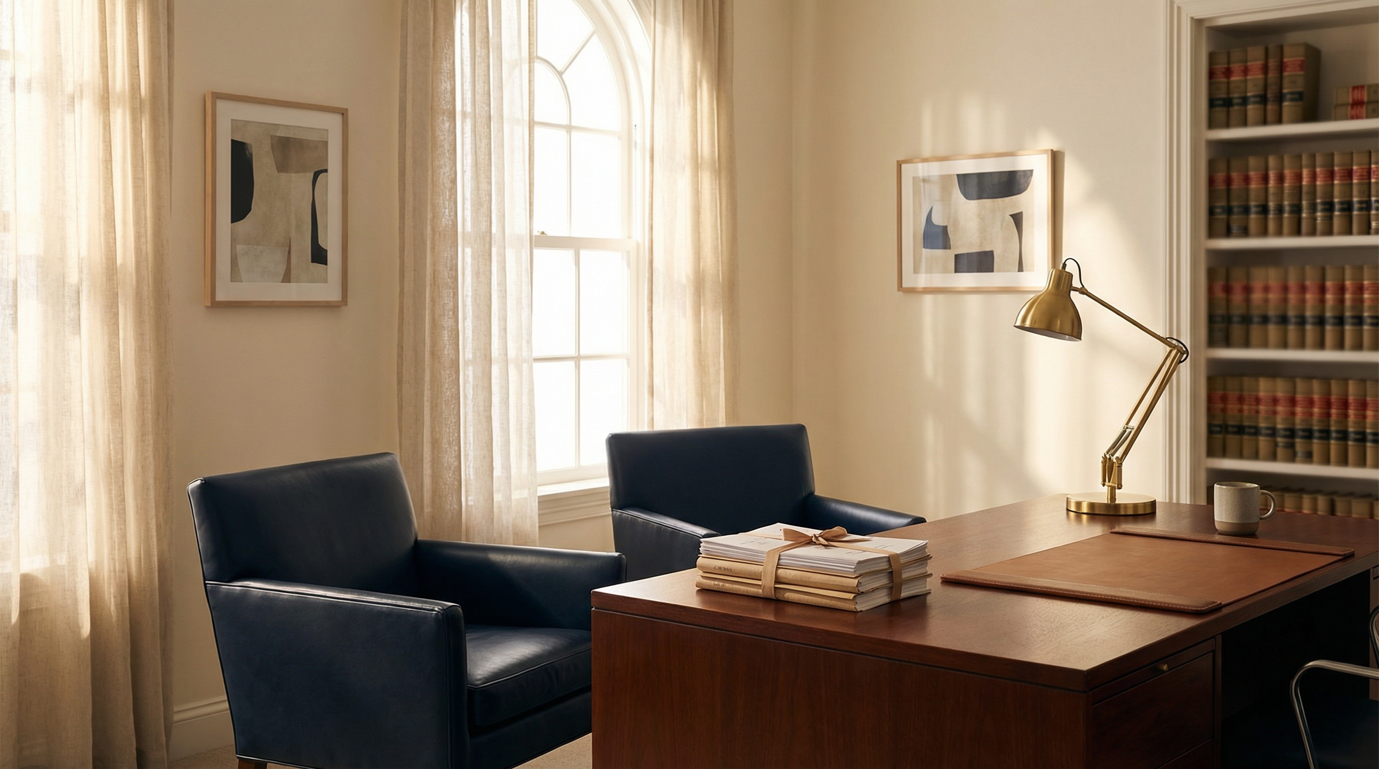 Escritório de advocacia elegante